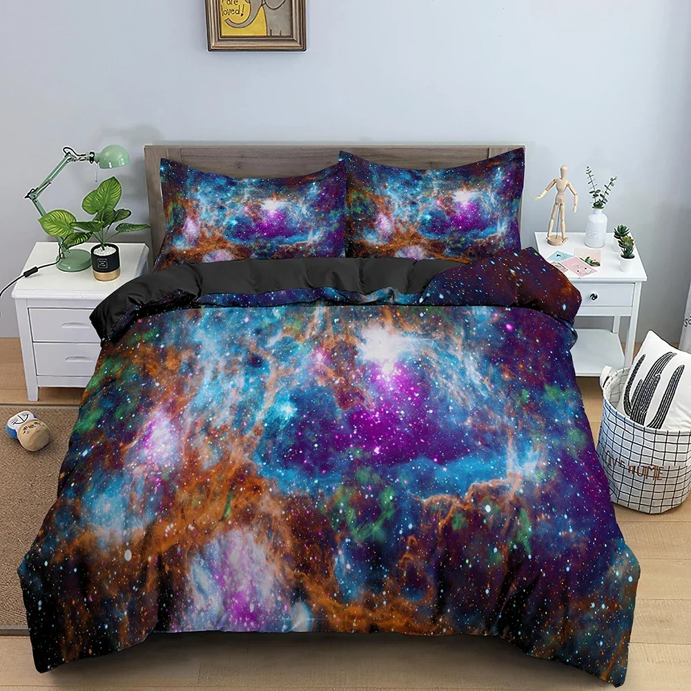 Galaxy Home Textiles - Luxus Neue 3D Druck Galaxy Raum