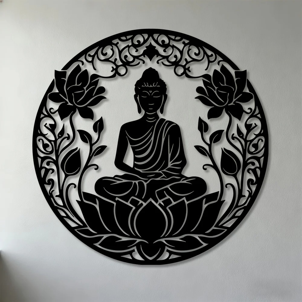 Home Textiles Brands - Marken 2D Flache Buddha Lotus Mandala