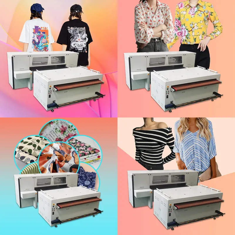 Home Textiles Sale - 2026 Heißer Verkauf 8-Kopf Digitaler Führungsband-Farbdrucker,