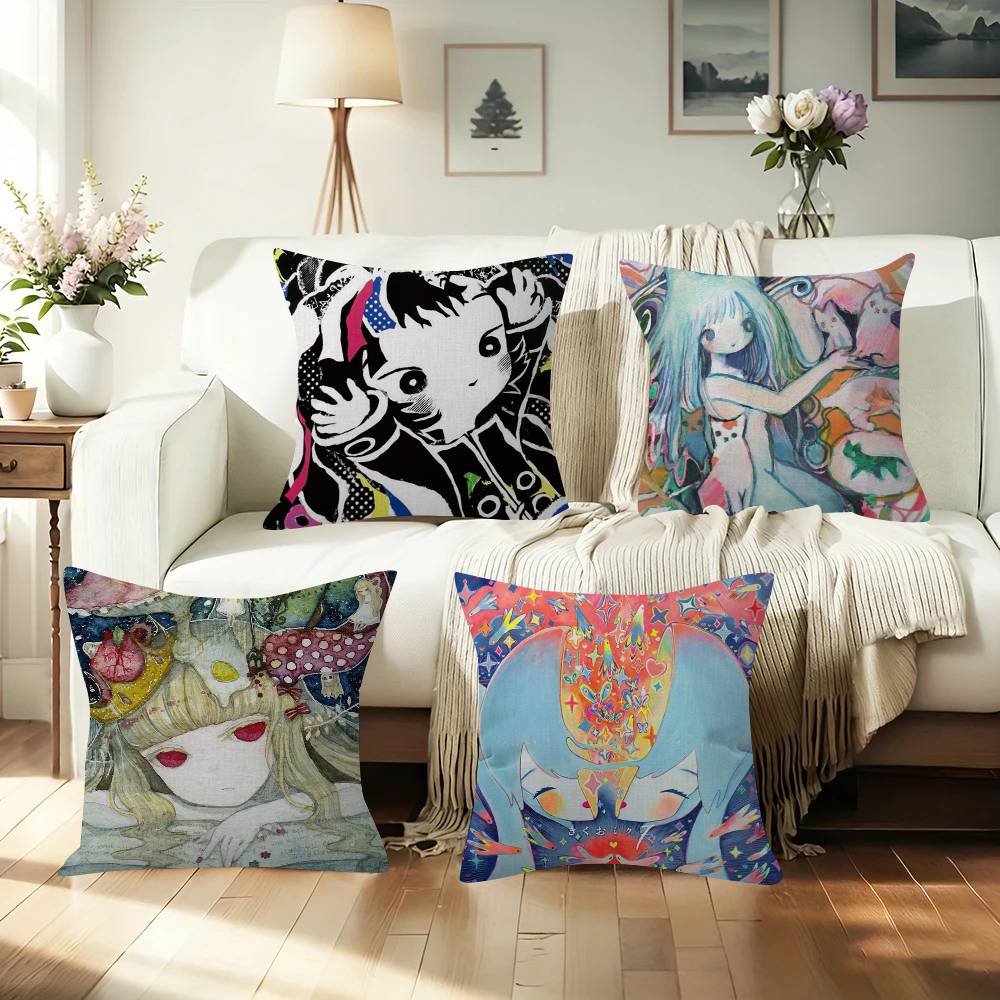 Home Art Textiles - ANIME K-Kikuos Art Album Kissenbezug mit