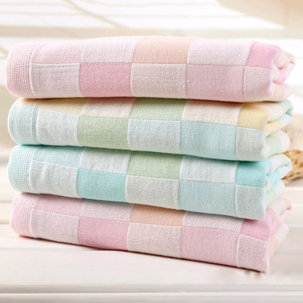 Home Textiles Pakistan - 3 Stück Premium-Baumwoll-Gaze-Handtücher, Doppelschichtige Feuchtigkeitsreservierende Gesichts-