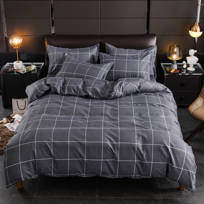 Doppelbett Karierter Bettbezug – Bed Sheet Microfiber Bewertung und Preis