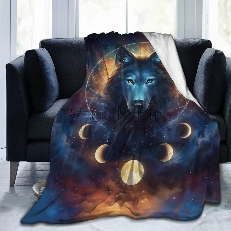 Coole Decke mit Wolf-Galaxie-M – Galaxy Home Textiles Bewertung und Preis