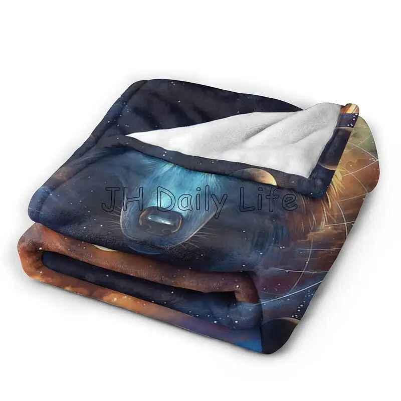Coole Decke mit Wolf-Galaxie-M – Galaxy Home Textiles Bewertung und Preis