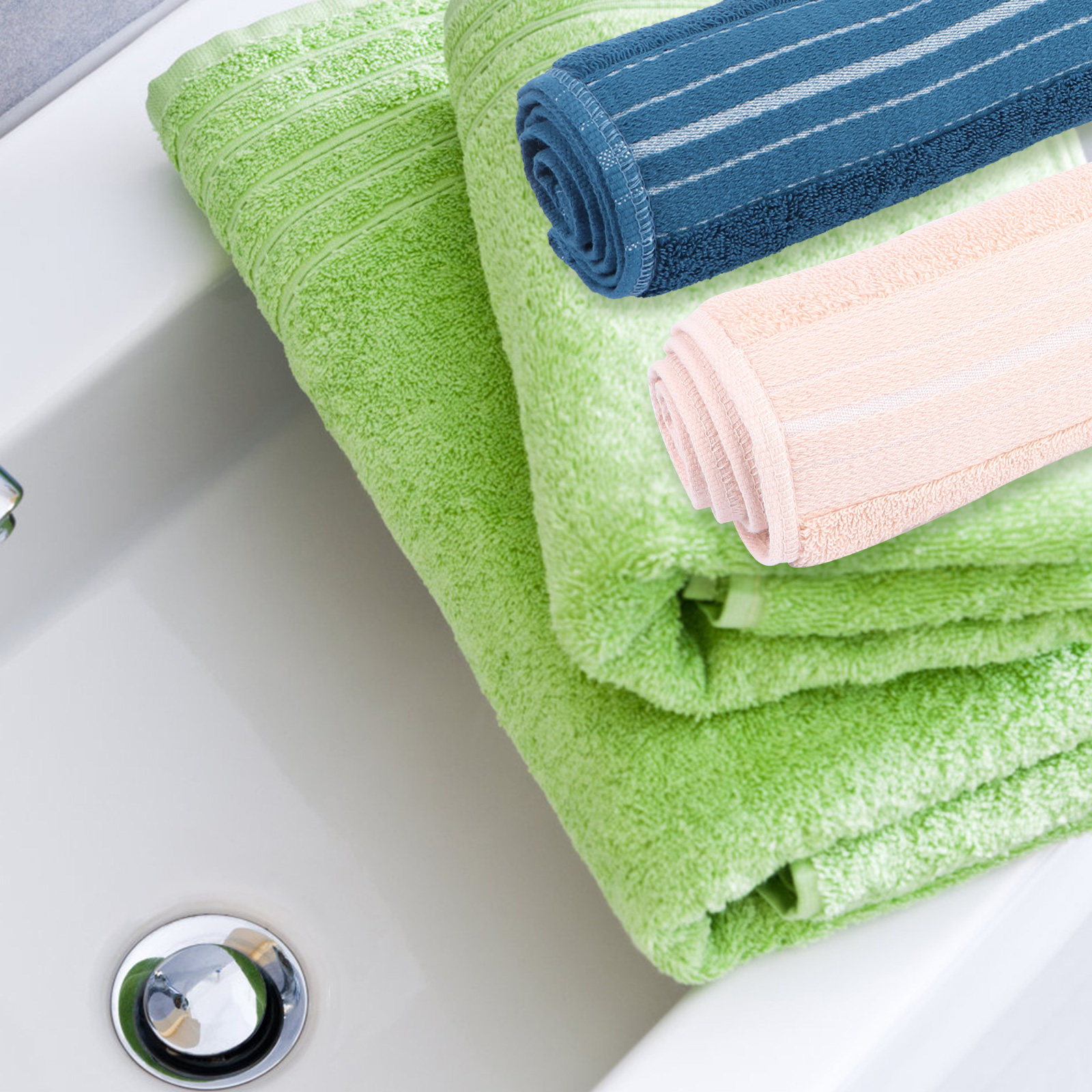 1 Stück Gesichtswaschhandtuch  – Home Textiles Pakistan Bewertung und Preis
