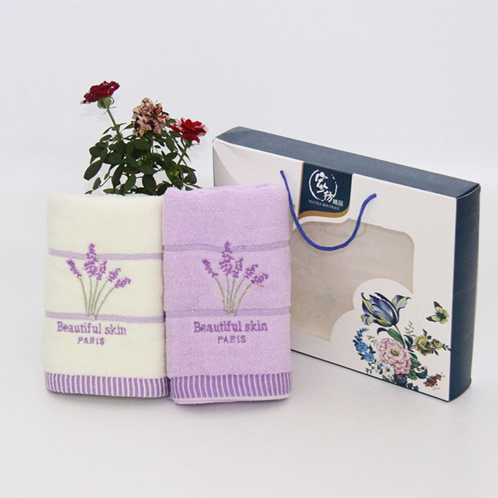 Lavendel-Baumwoll-Badetuch, Üb – Home Textiles Pakistan Bewertung und Preis