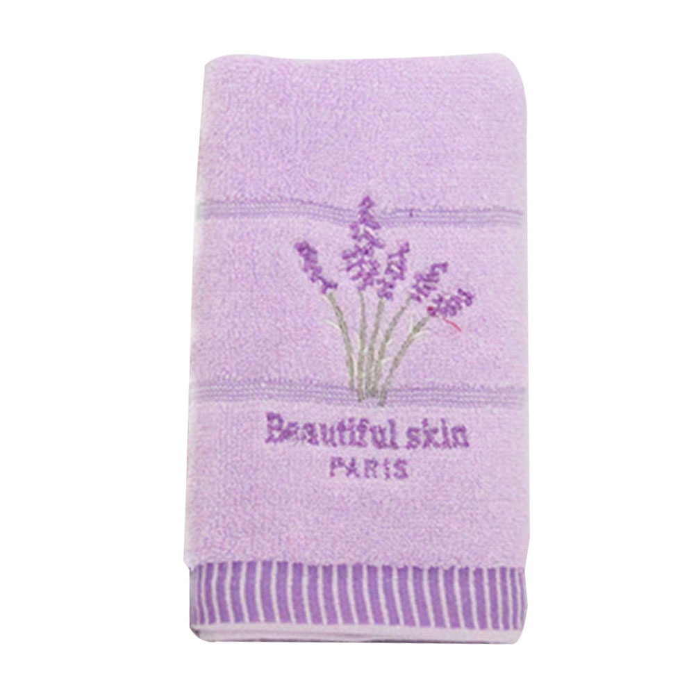 Lavendel-Baumwoll-Badetuch, Üb – Home Textiles Pakistan Bewertung und Preis