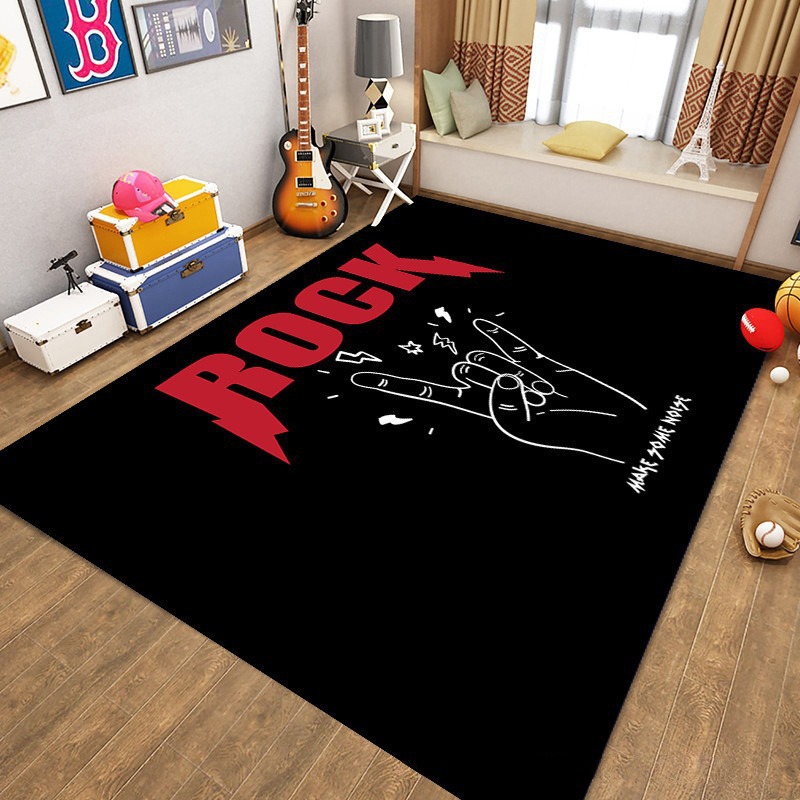 Rock and Roll Teppich Hard Roc – Home Textiles Rug Bewertung und Preis
