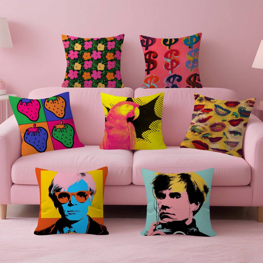 A-Andy W-Warhol Art Kissenbezu – Home Art Textiles Bewertung und Preis