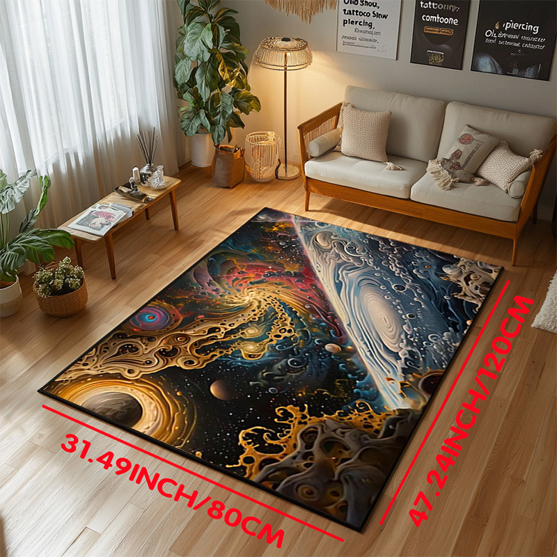 Rutschfeste Matte mit kosmisch – Galaxy Home Textiles Bewertung und Preis