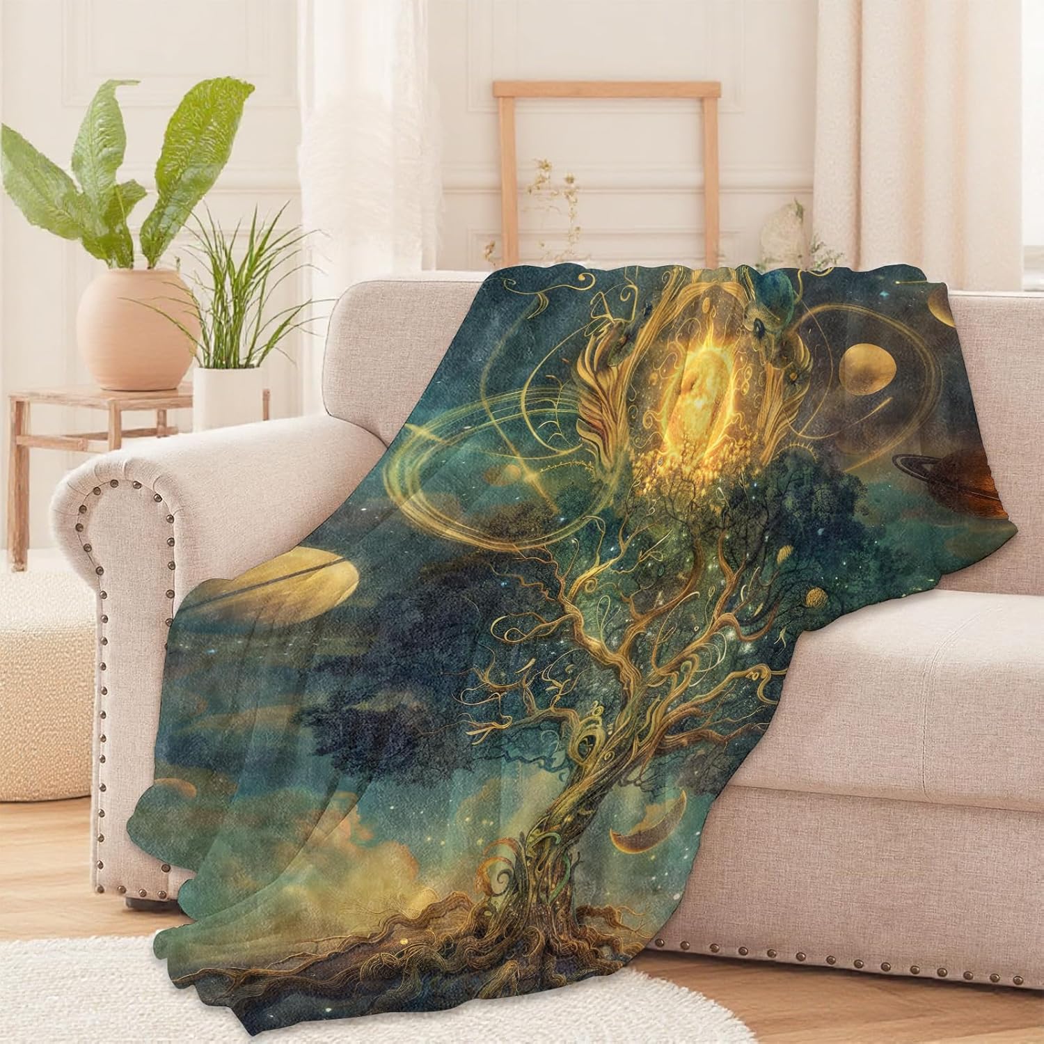 Kosmische Baumdecke, Galaxie,  – Galaxy Home Textiles Bewertung und Preis