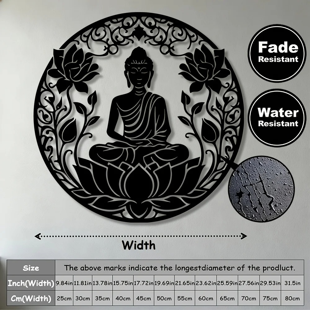 Marken 2D Flache Buddha Lotus  – Home Textiles Brands Bewertung und Preis