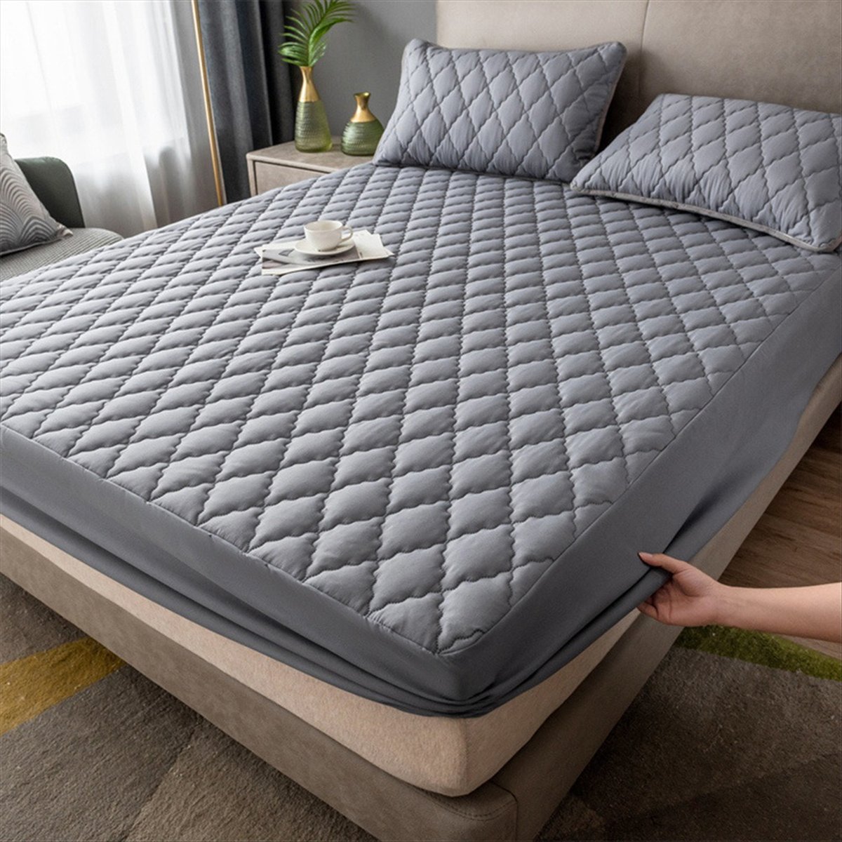 Lernt – wasserdichte Spannbett – Bed Sheet Microfiber Bewertung und Preis