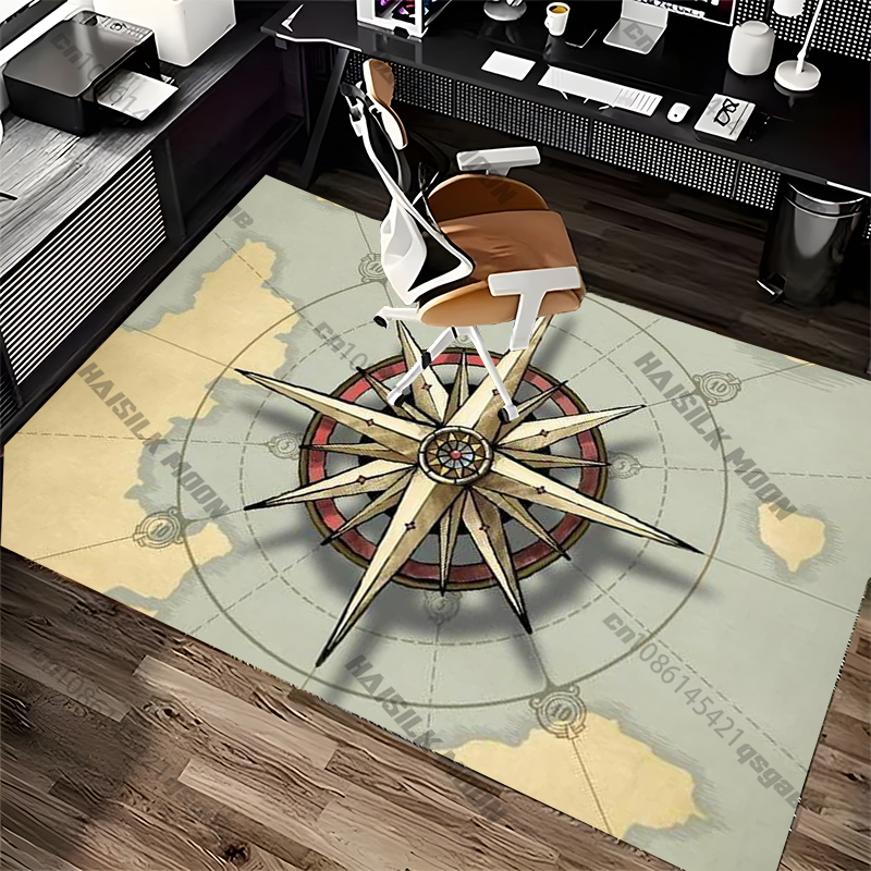 Teppich im Kompass-Design für  – Home Textiles Rug Bewertung und Preis