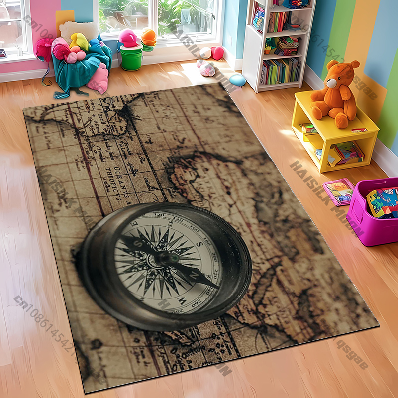 Teppich im Kompass-Design für  – Home Textiles Rug Bewertung und Preis