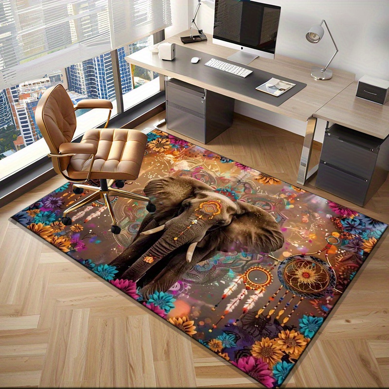 Elefanten-Mandala-Teppich: Eth – Home Textiles Rug Bewertung und Preis