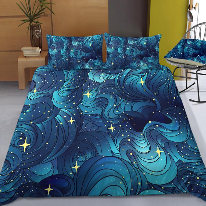 Sterne Bettwäsche Set Nachthim – Galaxy Home Textiles Bewertung und Preis