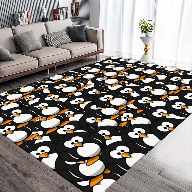 Cartoon Niedlicher Pinguin-Tep – Home Textiles Rug Bewertung und Preis