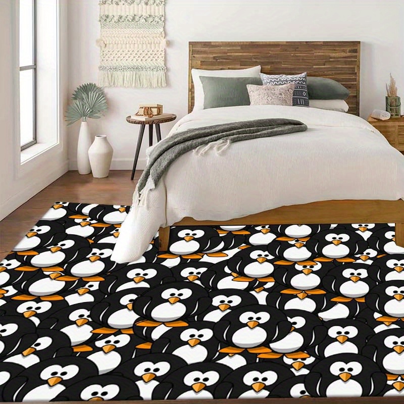 Cartoon Niedlicher Pinguin-Tep – Home Textiles Rug Bewertung und Preis