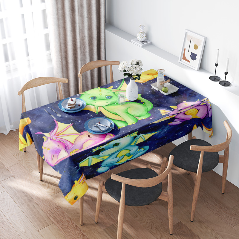 Lebendige Galaxie-Einhorn-Tisc – Galaxy Home Textiles Bewertung und Preis