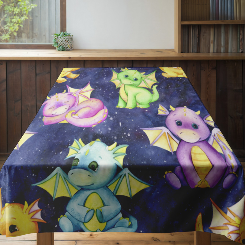 Lebendige Galaxie-Einhorn-Tisc – Galaxy Home Textiles Bewertung und Preis