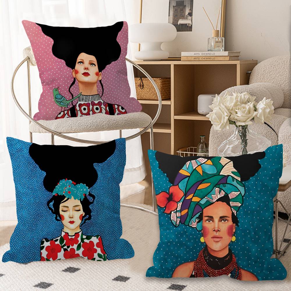 Abstrakte Blumen, Mädchen, Glü – Home Textiles Fair Bewertung und Preis