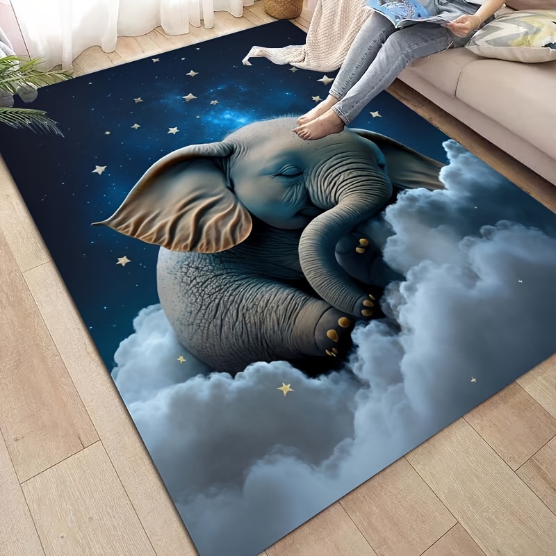 Verträumter Elefantenteppich f – Home Textiles Rug Bewertung und Preis