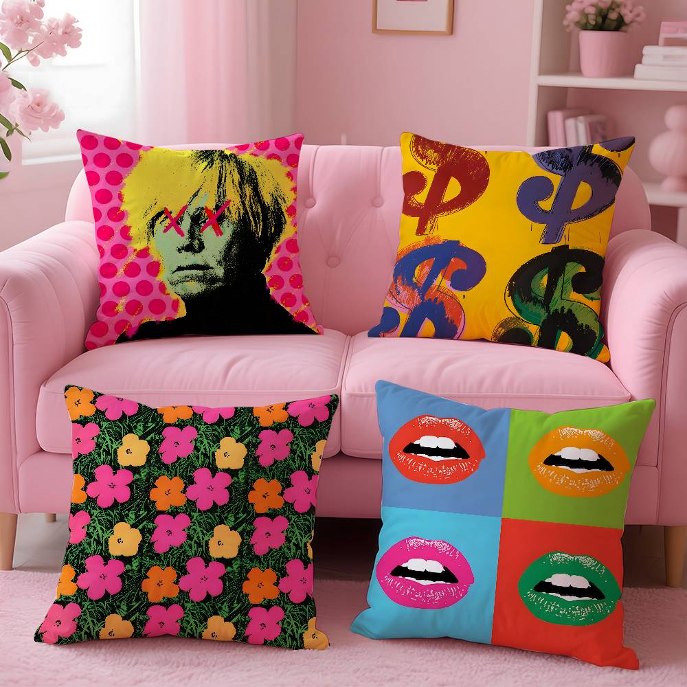 A-Andy W-Warhol Art Kissenbezu – Home Art Textiles Bewertung und Preis