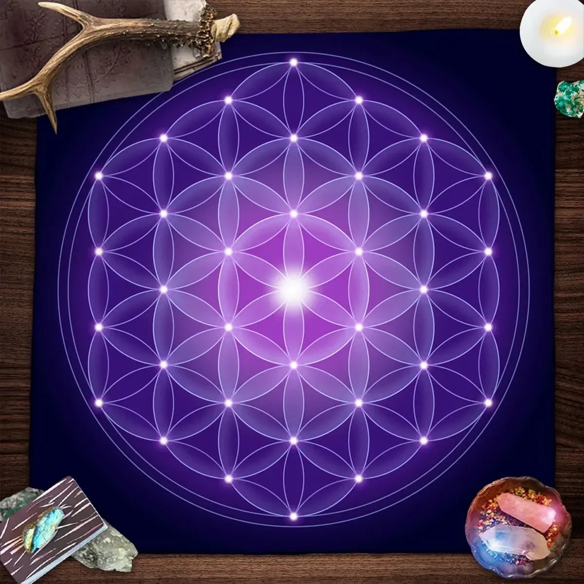Mandala Blume des Lebens Tarot – Galaxy Home Textiles Bewertung und Preis