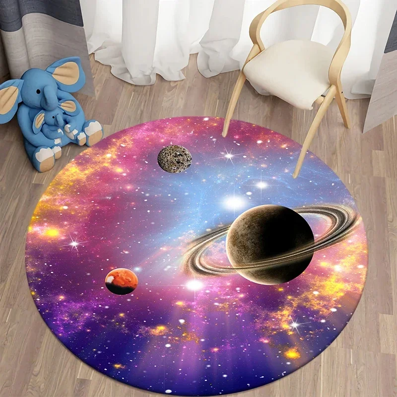Galaxy Runder Teppich, Univers – Galaxy Home Textiles Bewertung und Preis
