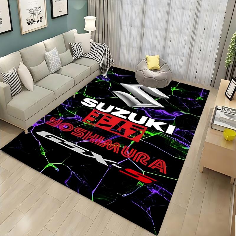 Suzuki Coole Motorrad-Display- – Home Textiles Rug Bewertung und Preis