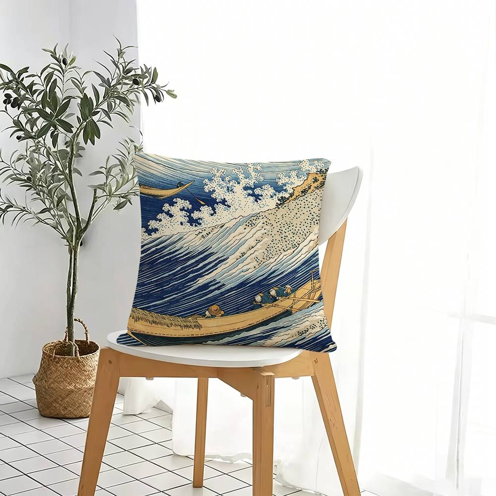 Art Katsushika H-Hokusai Quadr – Home Art Textiles Bewertung und Preis
